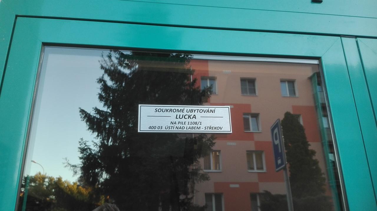 Lucka Leilighet Ústí nad Labem Eksteriør bilde